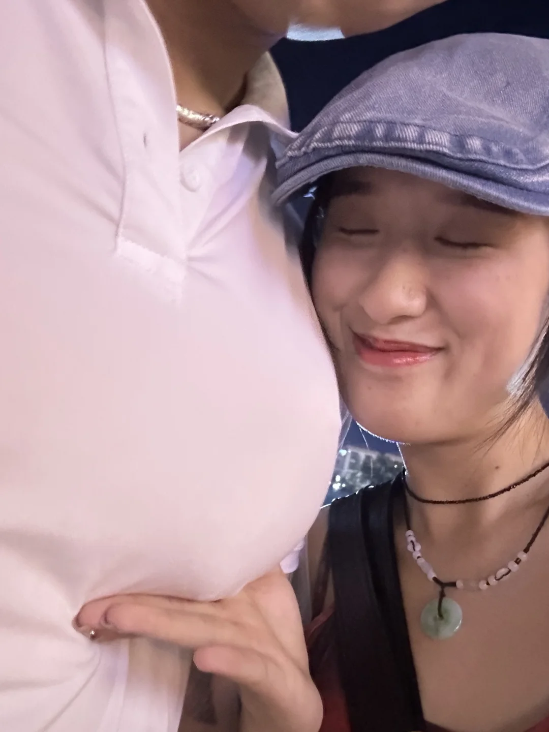 脸被爹咪的隐藏技能一下弹开！！