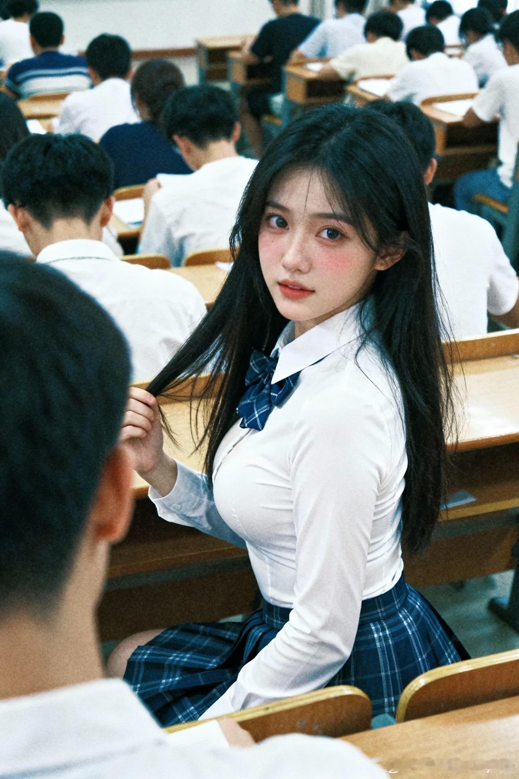 放学后你要等我吗？在哪里见？☺️等着下课的时间是不是很难熬？🤪聂小仙行摄漫记