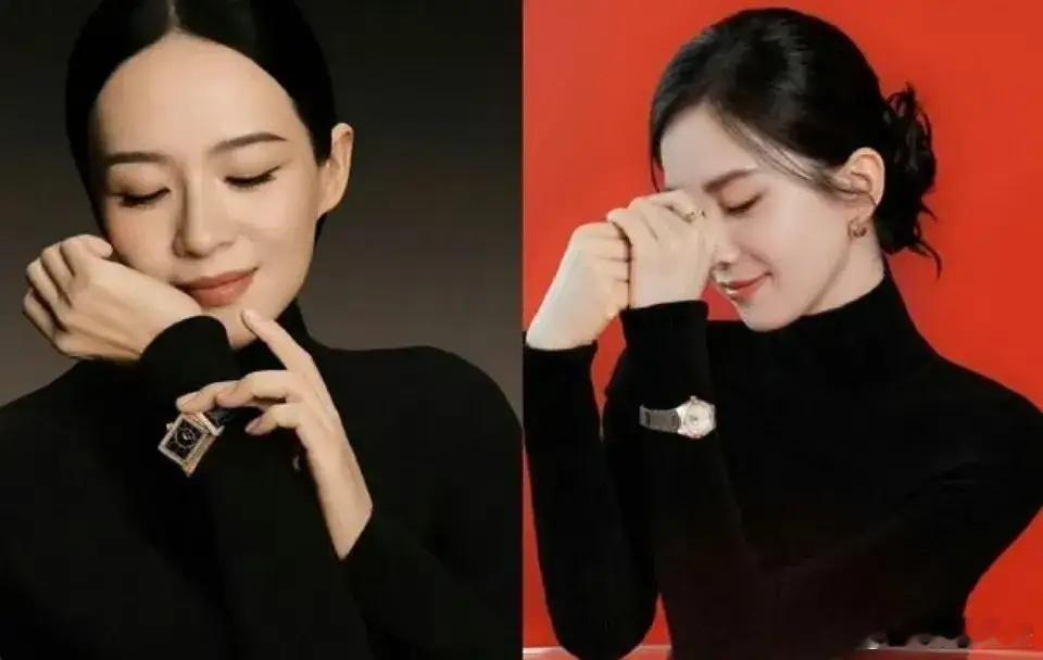 章子怡和刘诗诗两家人交流起来了。这俩人因为商务代言对上了，章子怡欧米茄官宣在前，