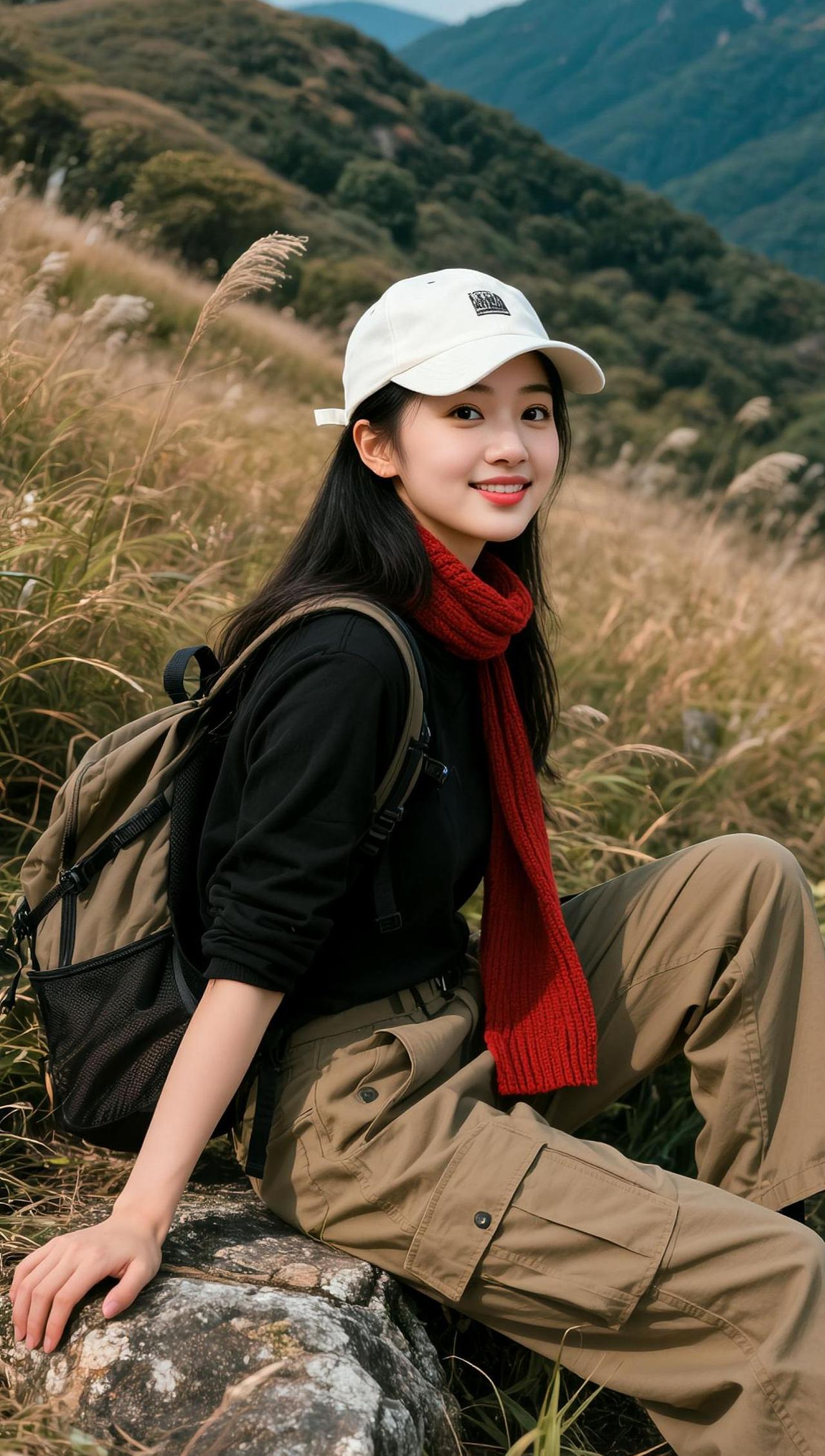 AI山野生活照抖音ai创作 农村生活记录 我的农村生活