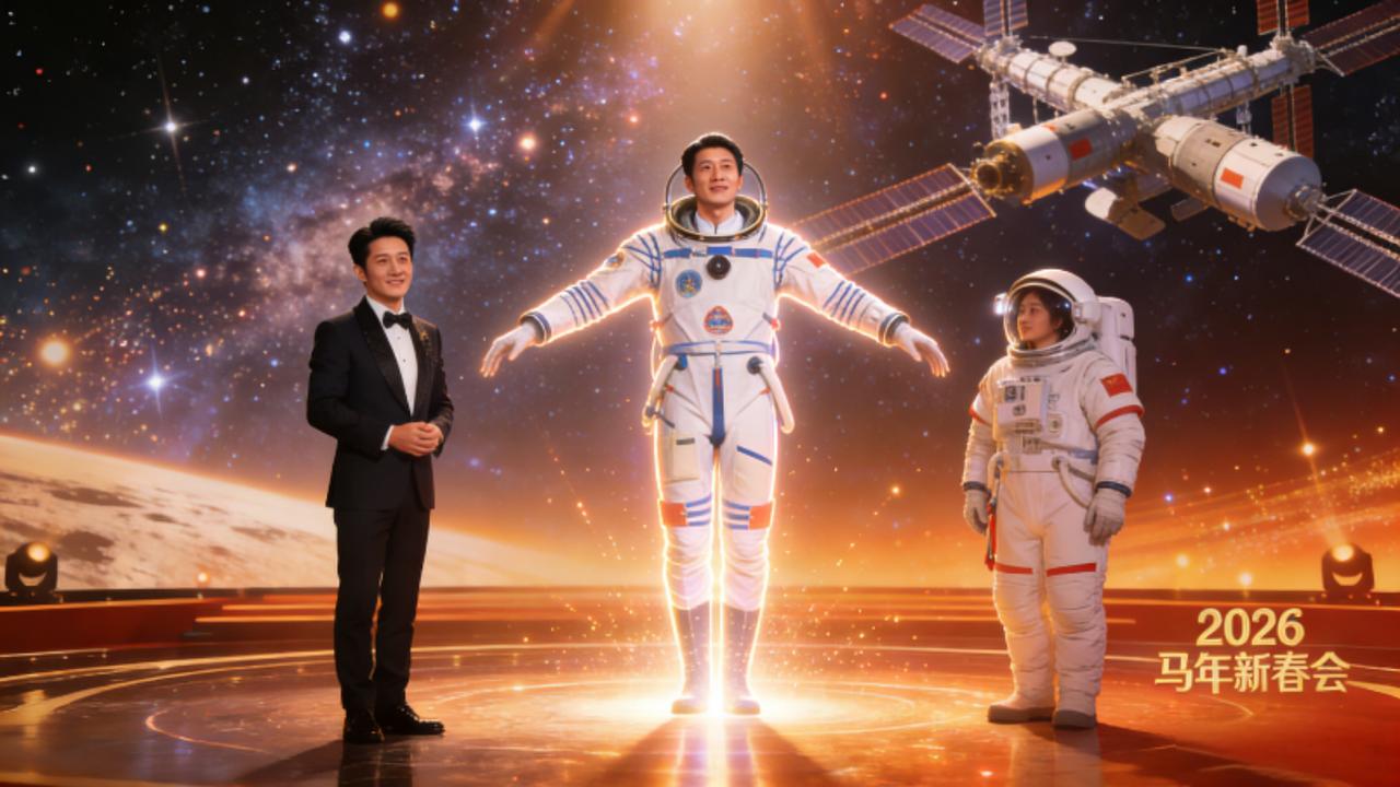 撒贝宁“全地球最高”刷屏！马年春晚这幕，比小品还戳笑点
 
2026年央视马年春