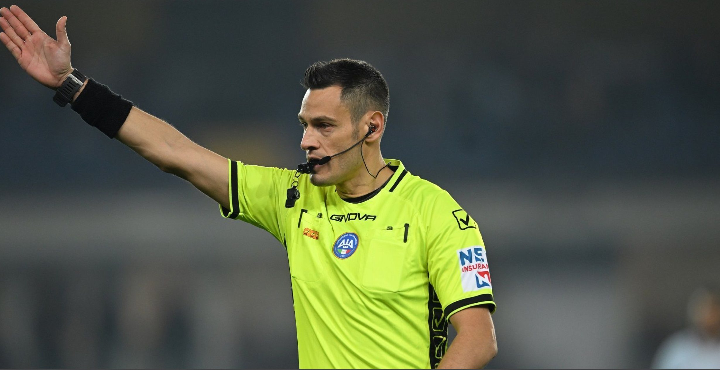 意甲联赛 主裁判Maurizio Mariani将执法米兰主场对阵科莫队的比赛。