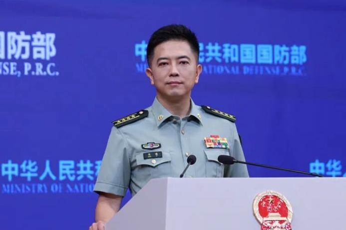中国国防部发表严正声明，



8月14日，针对台湾地区举行“汉光42号演习”，