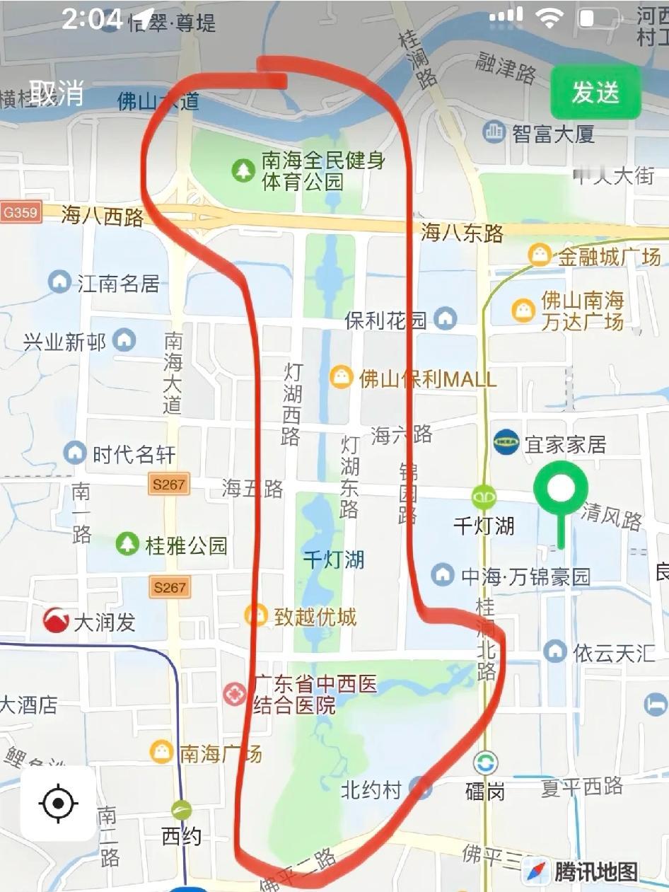 佛山这个圈为什么那么贵
佛山这个圈为什么那么贵！是因为树景湖景绝。千灯湖的树景好