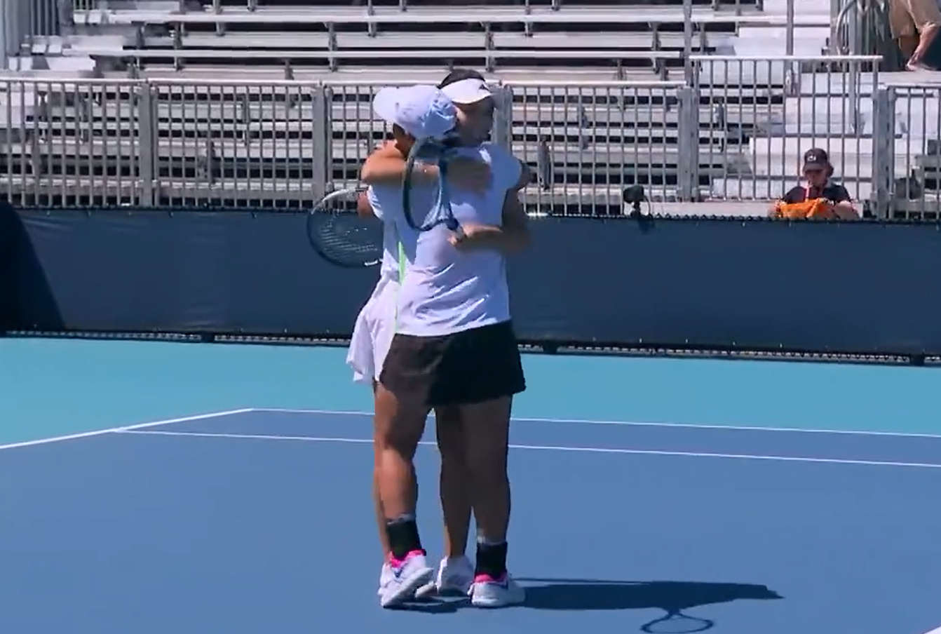 #迈阿密赛女双8强阵容#WTA1000迈阿密站双打次轮战罢，8强对阵出炉【1】埃