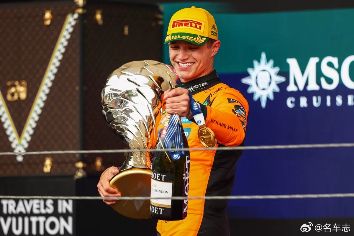 名车志Sport 反转大戏连台的F1巴西大奖赛正赛。·  诺里斯从杆位出发一路稳