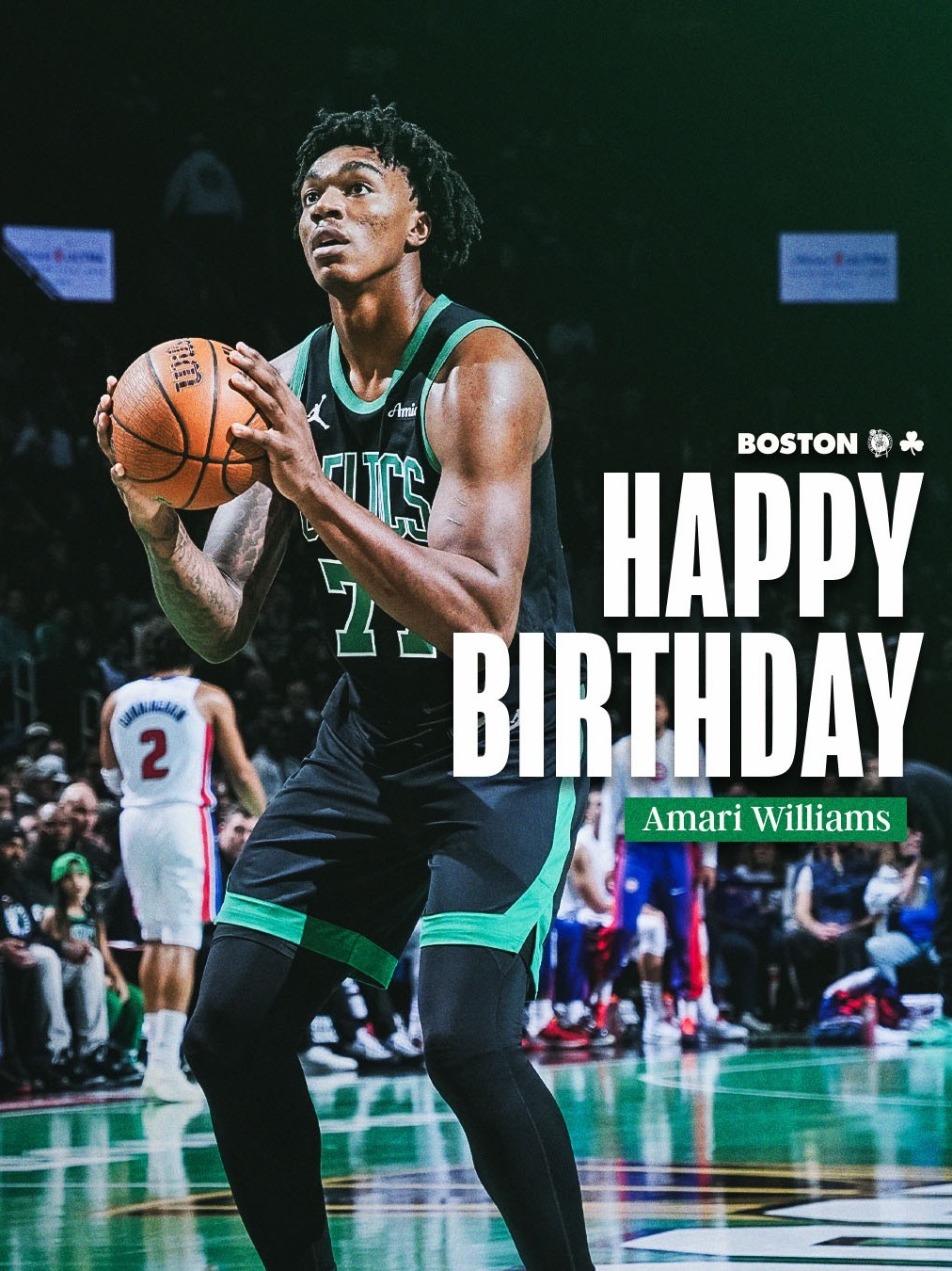 凯尔特人国度 Happy Birthday To Amari Williams 