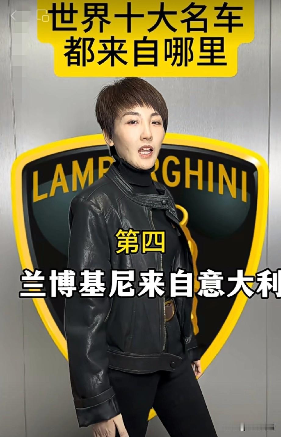 来自意大利的世界顶级名车：尊称“大牛”的兰博基尼。出色的流线型设计，深受广大爱车
