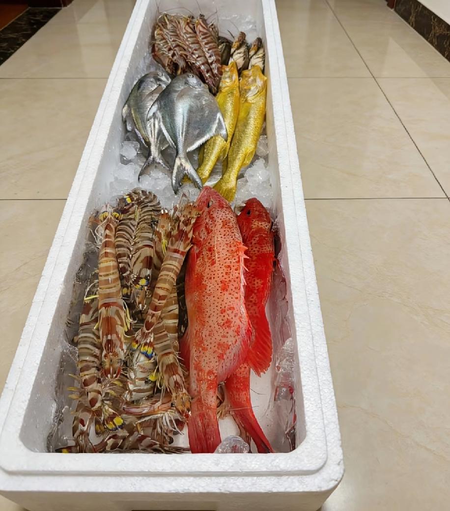 山东女婿过年送来一箱海鲜，说是野生的，看着品质很不错，忍不住想问问大家，这份新年