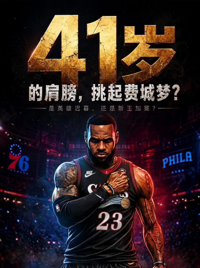 詹皇官宣76人，艾弗森晒球衣图：“太爱现在的生活，老天护佑！” 传奇联手，燃爆费
