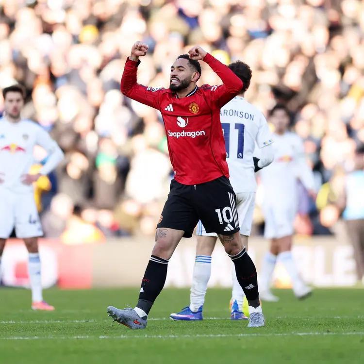 5轮仅1胜！曼联1-1利兹联 库尼亚破门齐尔克泽献助攻舍什科失良机英超第20轮利