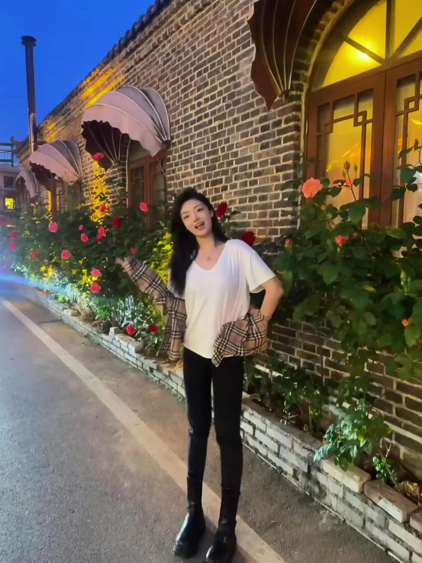 我想  我们应该在一个美好的晚上一起去兜风