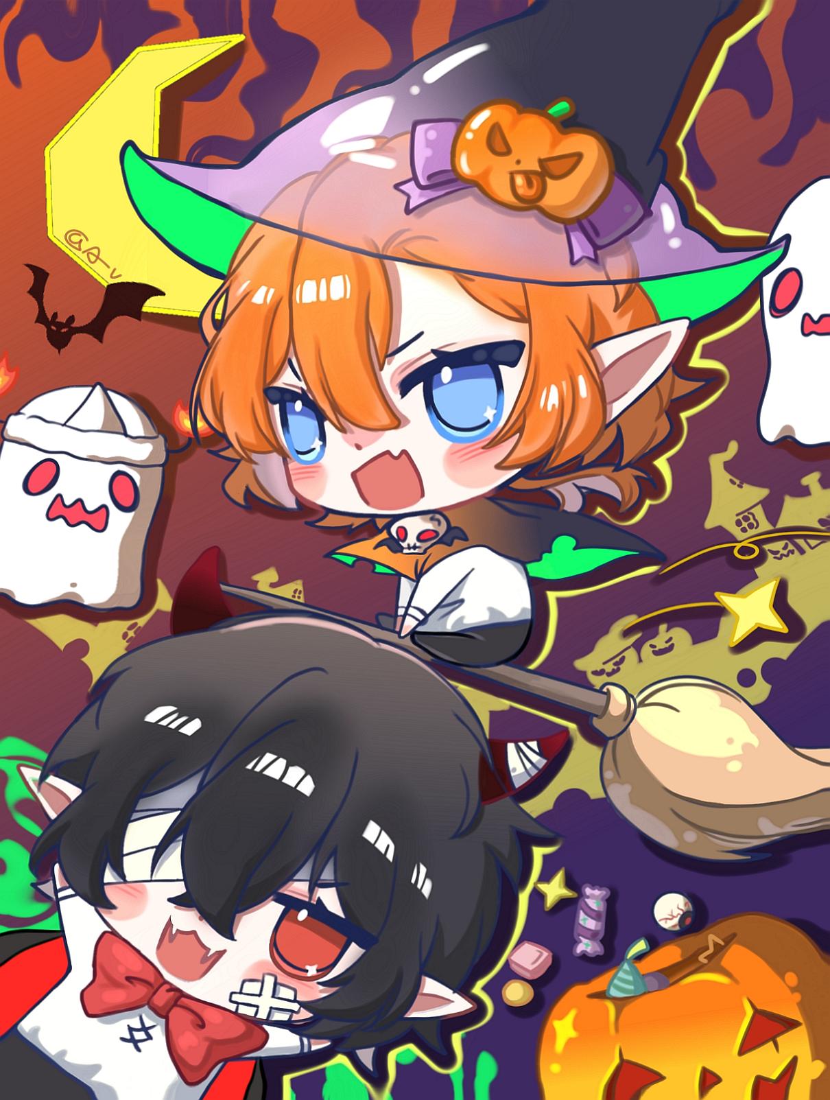 不给糖就捣蛋🎃。