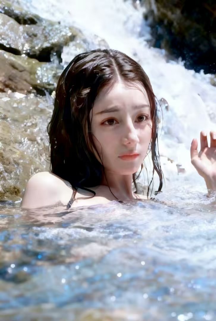 遇水出芙蓉 