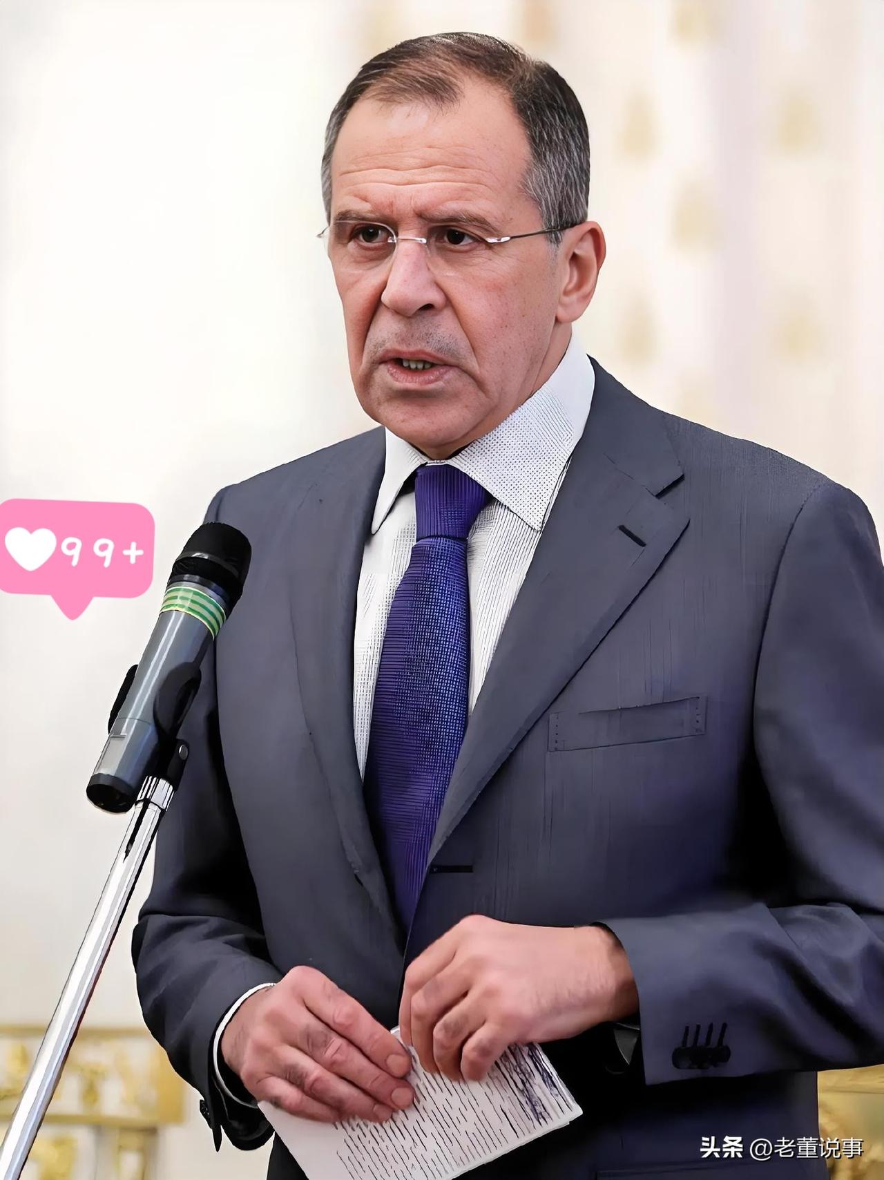 拉夫罗夫这番话，不是警告，是直接掀桌子！没人想到，这位俄罗斯外长会在3月21日把