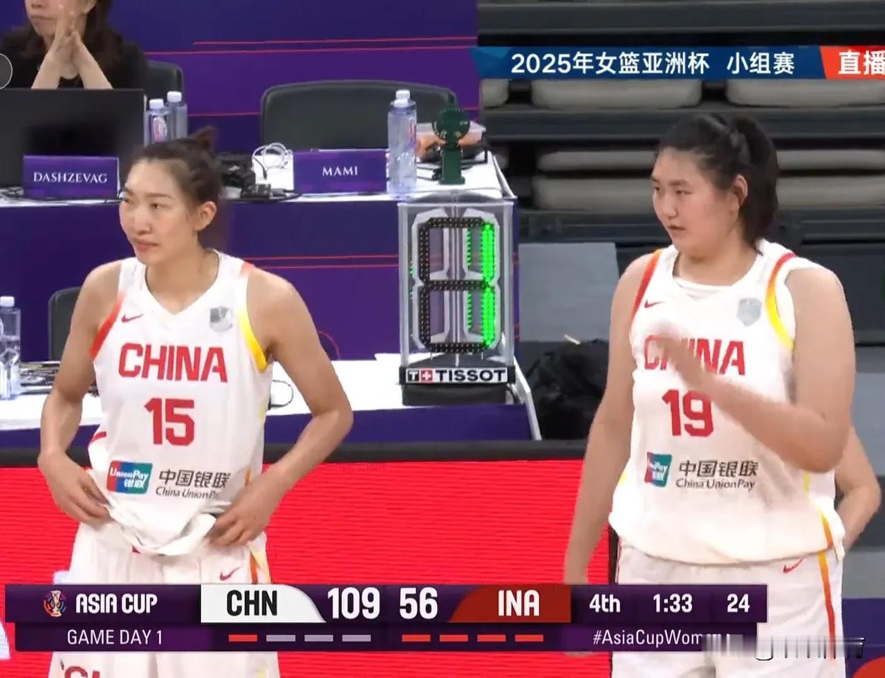 【中国女篮亚洲杯开门红，比胜负更重要的是进入了亚洲杯状态】
中国女篮亚洲杯首战印