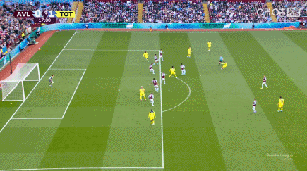 又是一脚精彩的远射比赛第17分钟，帕利尼亚在距离球门25M左右右脚直接开弓，可惜