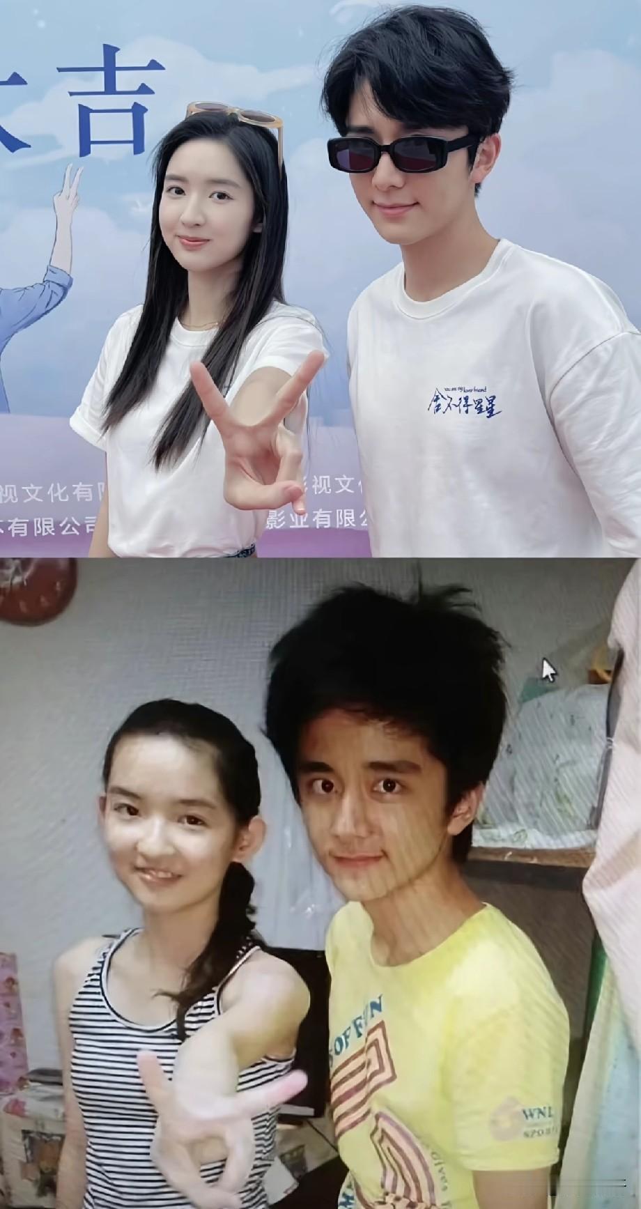 宿命感拉满！张新成王玉雯时隔多年再合作，青梅竹马适配度直接拉满
 
一组新旧对比