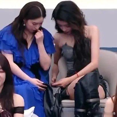 阚清子孙怡将一起录制你好星期六你好星期六颜值盛宴来袭！阚清子孙怡携手亮相你好星期