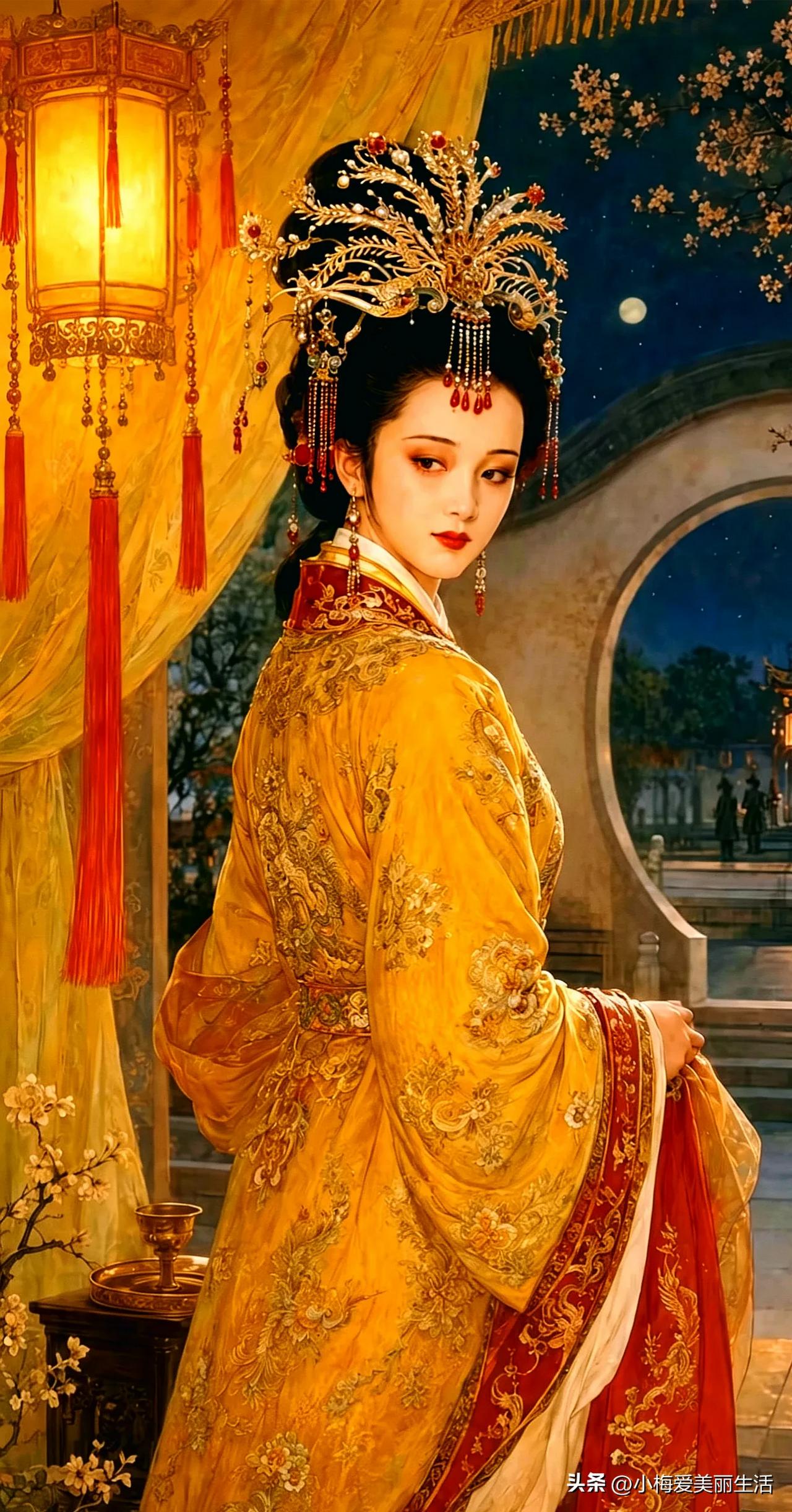 仕女图欣赏