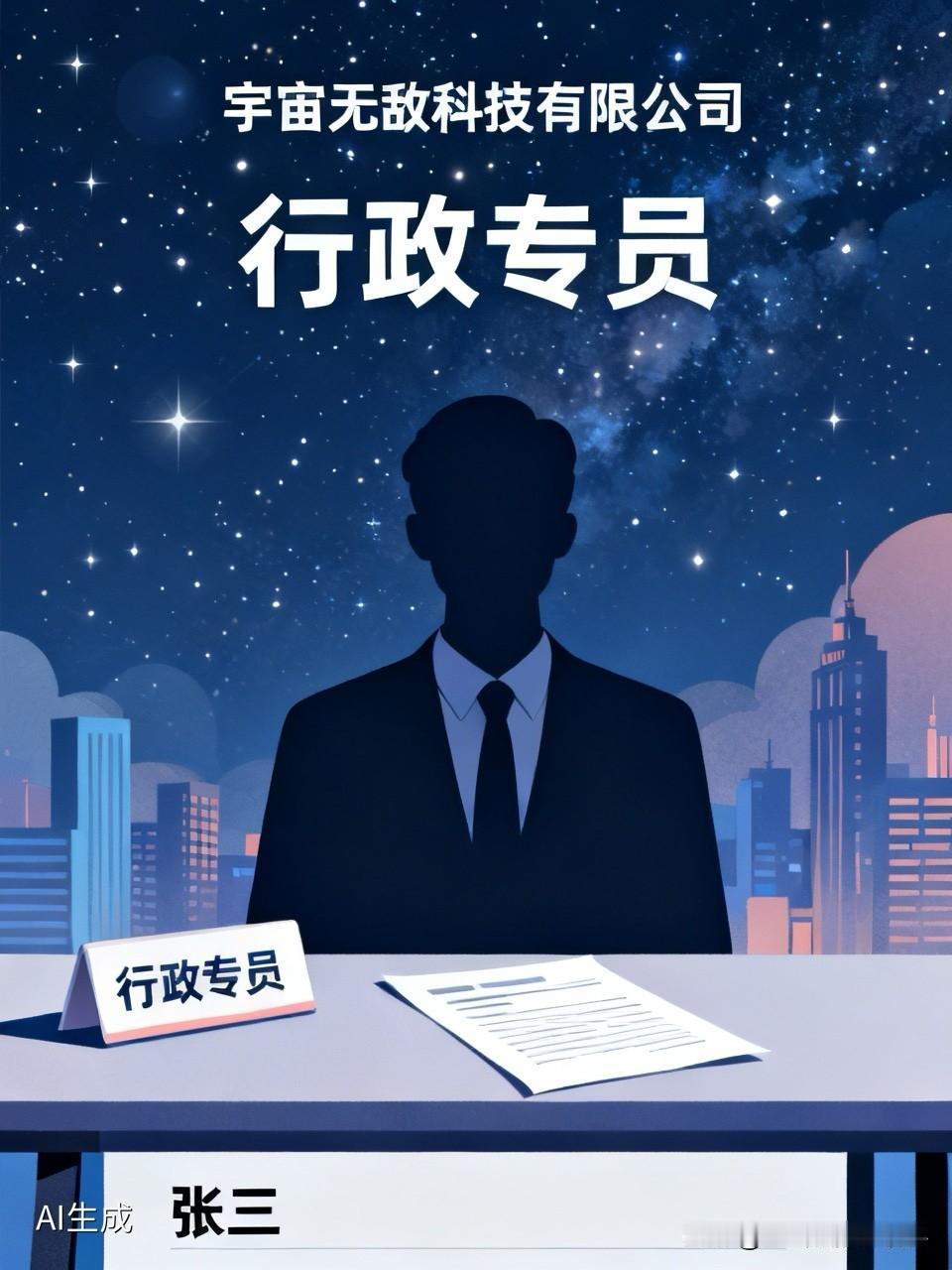 我叫张三，失业三个月，兜里比脸还干净。今天终于等来一个面试——宇宙无敌科技有限公