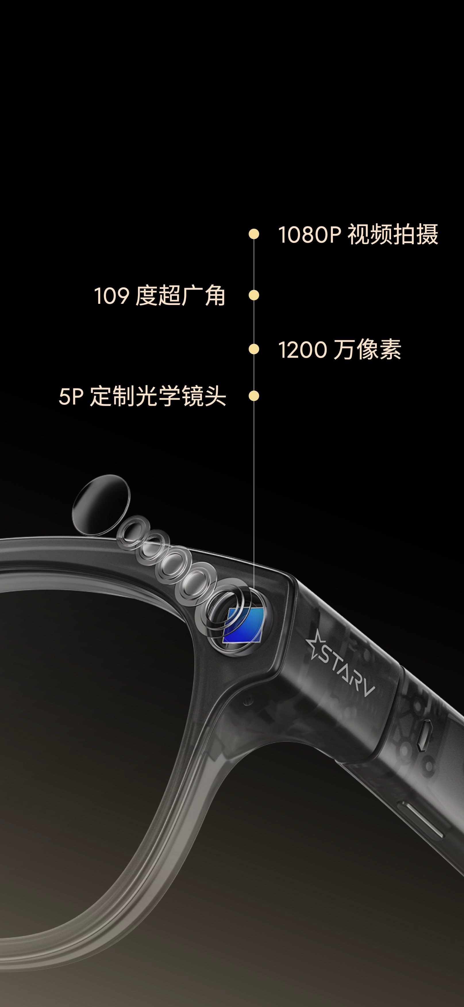 魅族AI拍摄眼镜 StarV Snap 正式发布，以 “一直戴，一直拍” 为理念