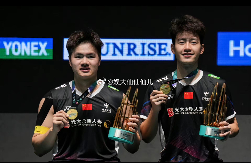 #梁王组合决赛#不急不急晚上才比，今晚对阵中国台北队，他们是上一届东京奥运会男双