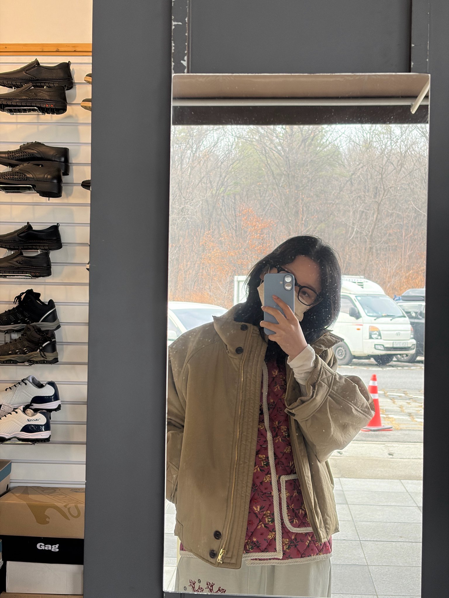 260212🫧aespa柳智敏 唉，我忘了今天（的行程）是外景拍摄，所以穿了件