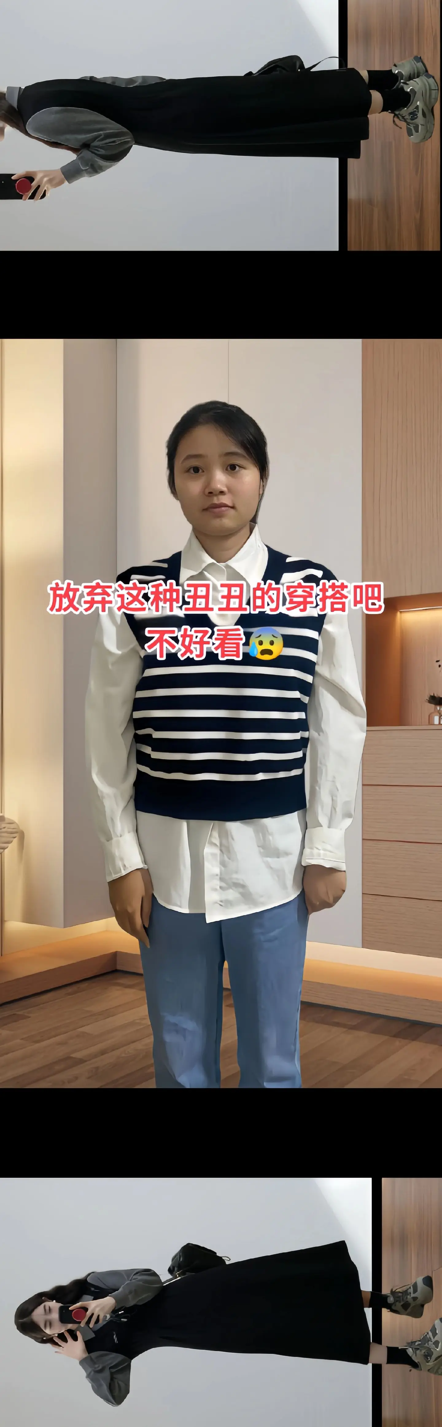 秋冬加绒韩系连衣裙。 加绒大码假两件设计,黑色拼接超有范儿。修身剪裁搭...