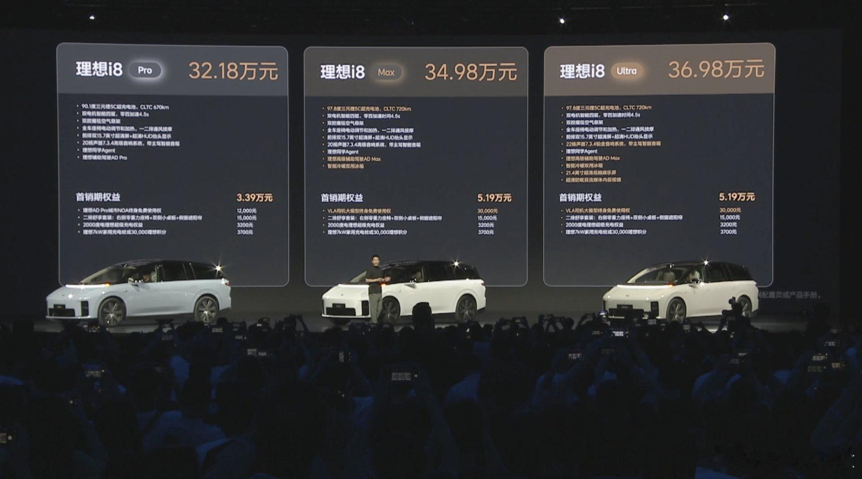 理想i8上市理想i8价格  理想i8价格来了！低配纯多余！！！[费解] ​​​