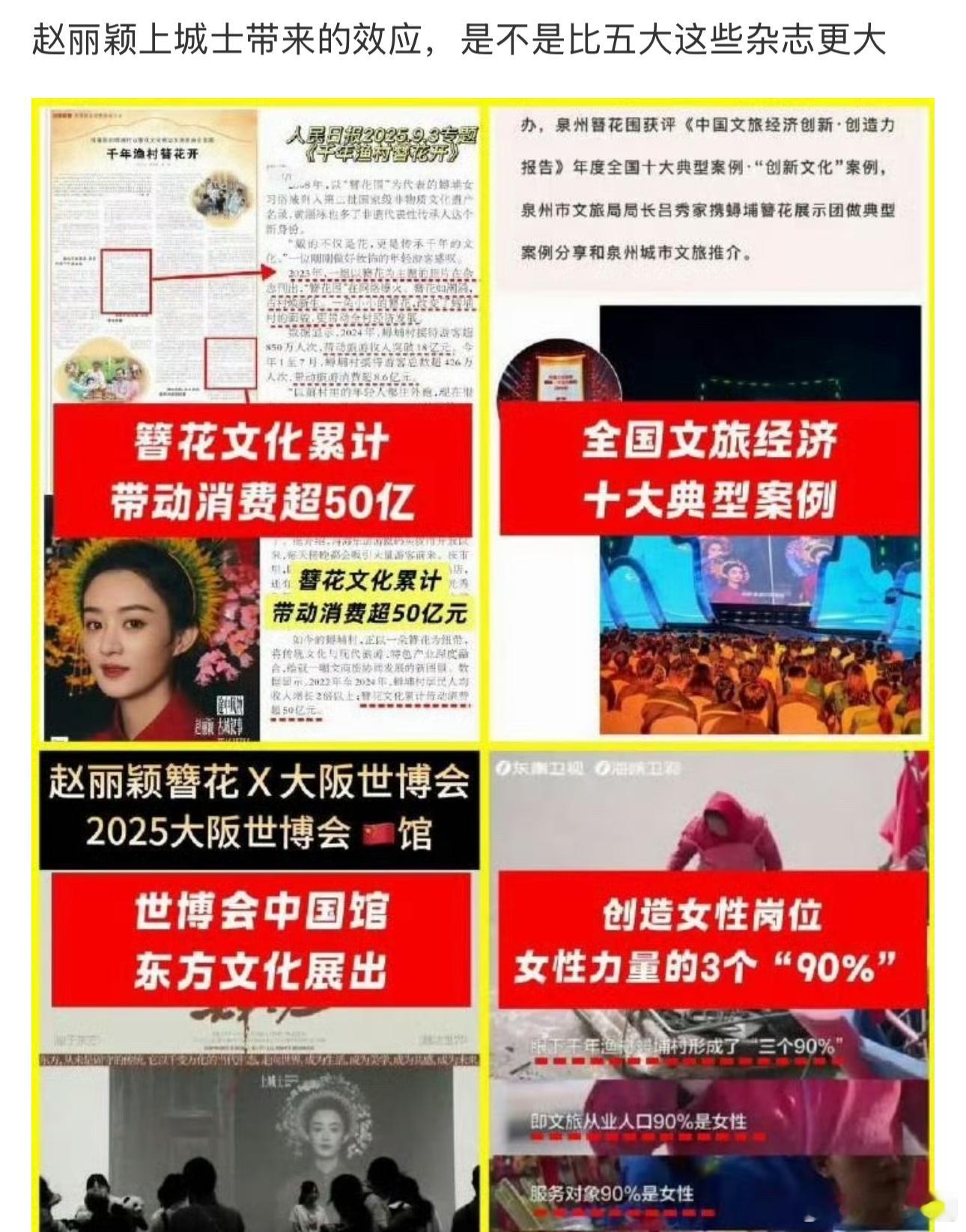 厉害呢，大家都嘲赵丽颖今年五大挂0，上城市这个效果不比五大强？[doge] 为何