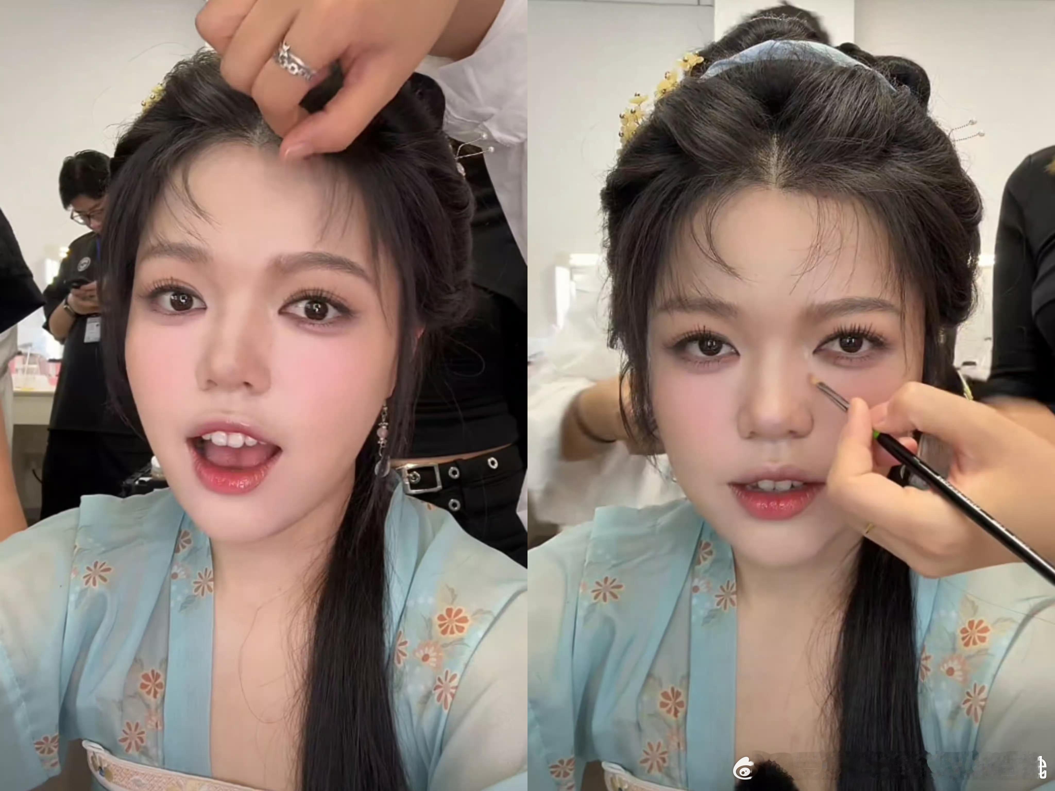 厚本都眉清目秀了，可见现在的化妆技术拯救了内娱多少人 