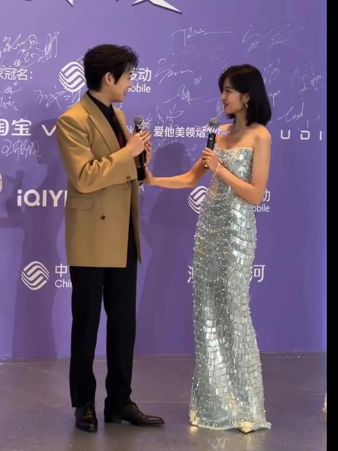 魏大勋孙千 无罪之身剧组红毯这个无罪之身看起来真不错 