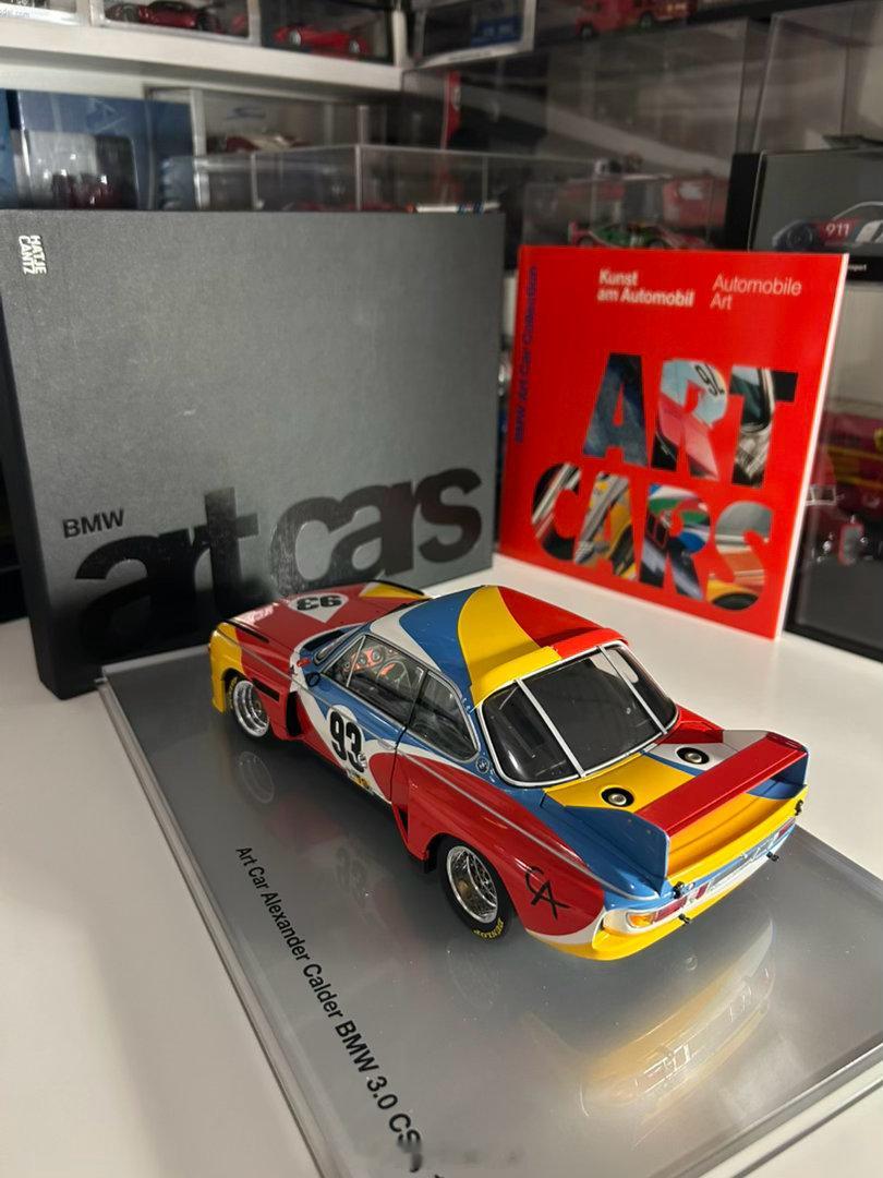 Alexander Calder ‘s BMW 1975 3.0 CSL Art