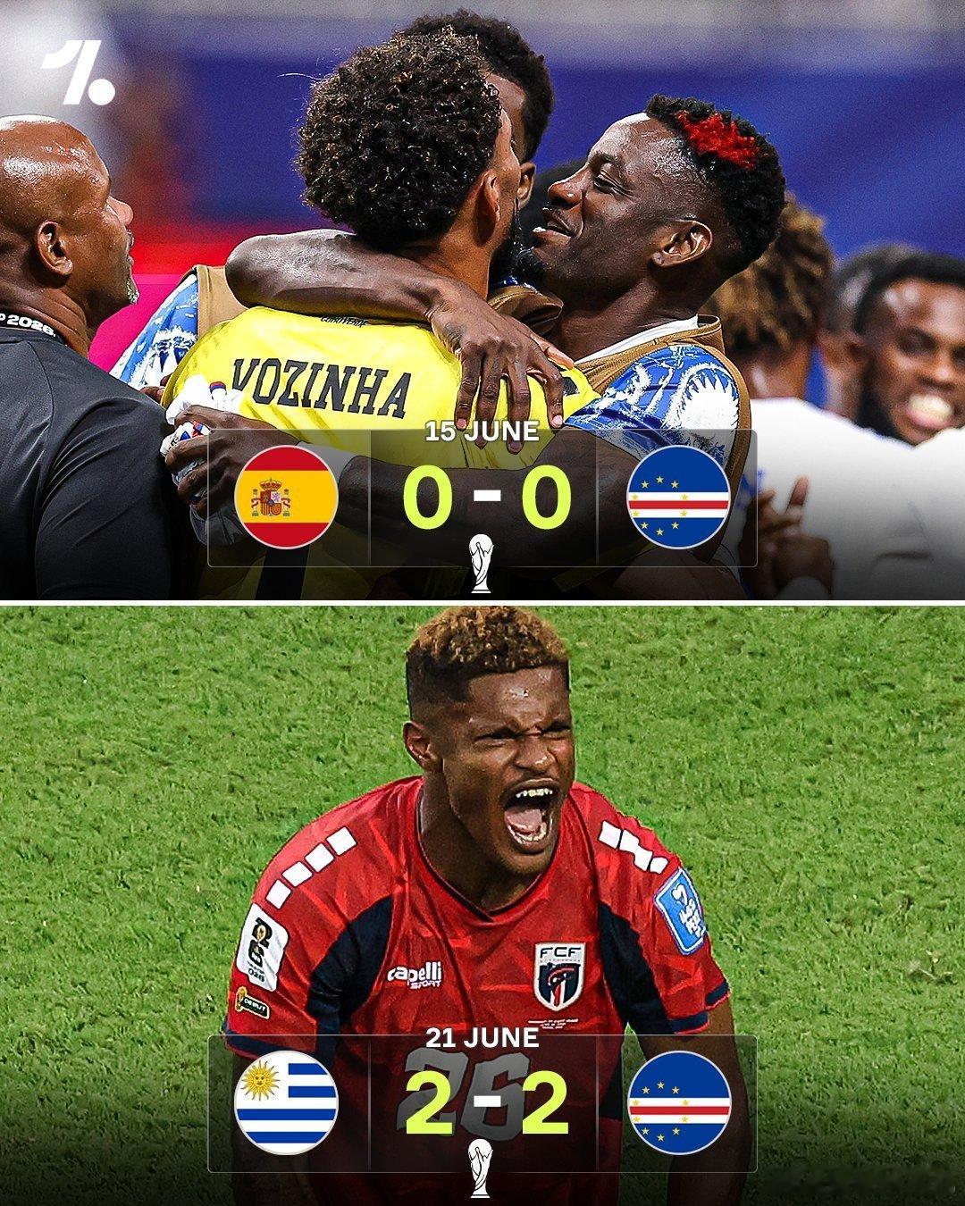 在2026年世界杯上，佛得角连平两大世界🏆，让舆论上演了一出惊天大反转。事情得