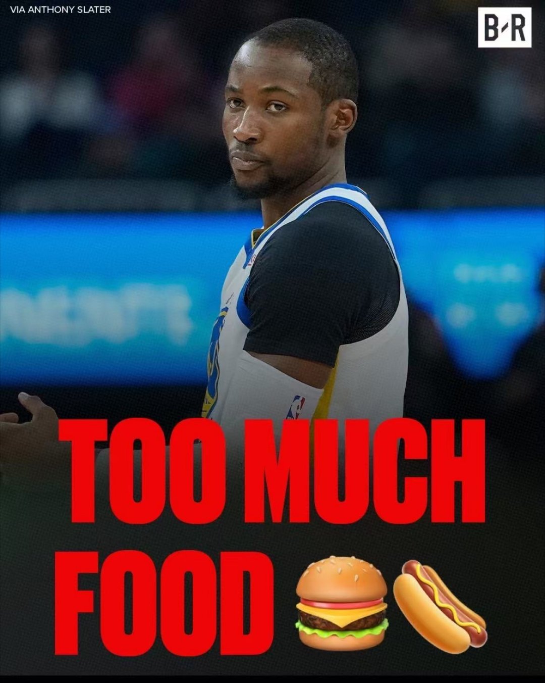 ➡我觉得食物这个有点小题大做了吧，估计跟他从小到大生活的家庭环境有关，穷怕了吧，