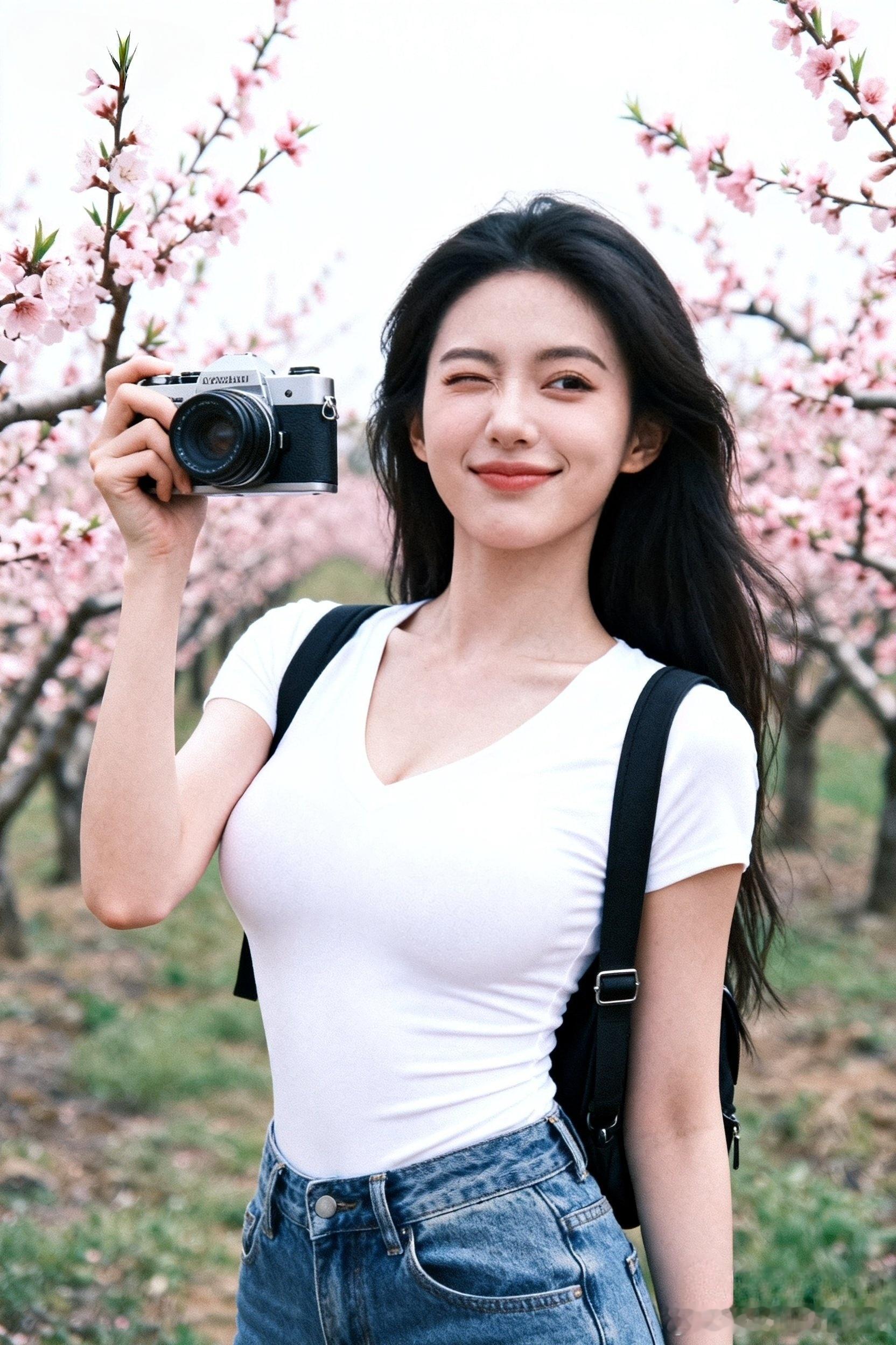 等花，也等你，你知道这种感觉吗🌸虽然春天已经过去了，但是故事还在！行摄漫记聂小