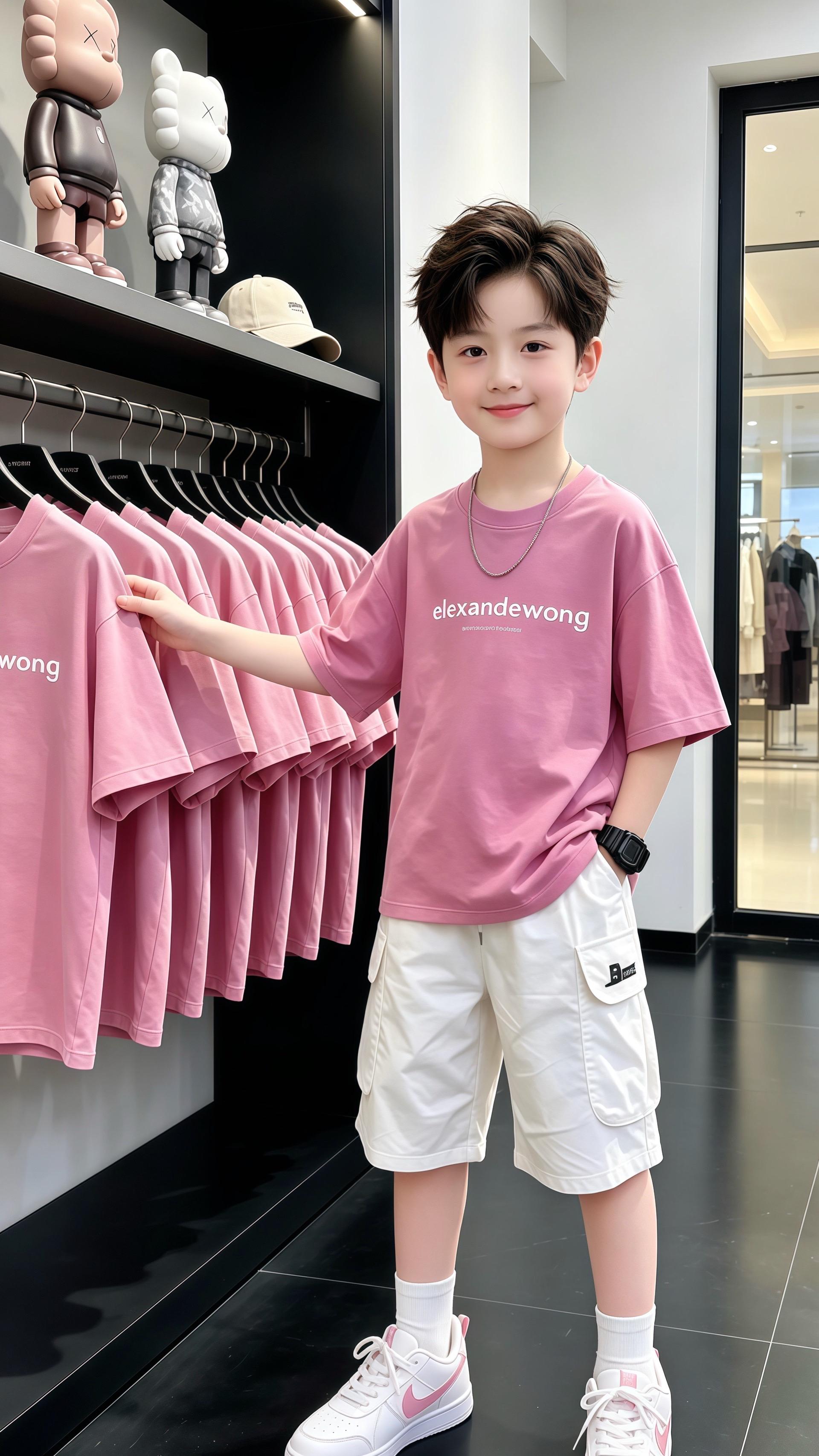 男童穿搭 高品质童装 儿童夏季套装 潮童必备 帅气十足