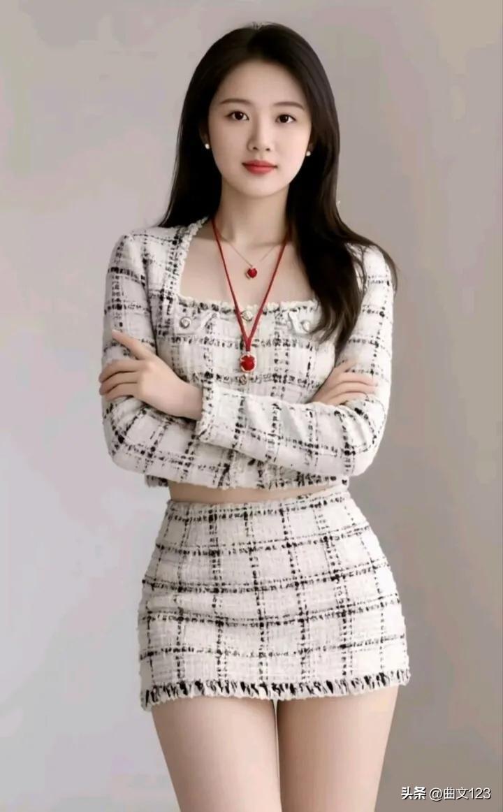 气质高雅与美丽并存，时尚靓丽的模样，妩媚动人！