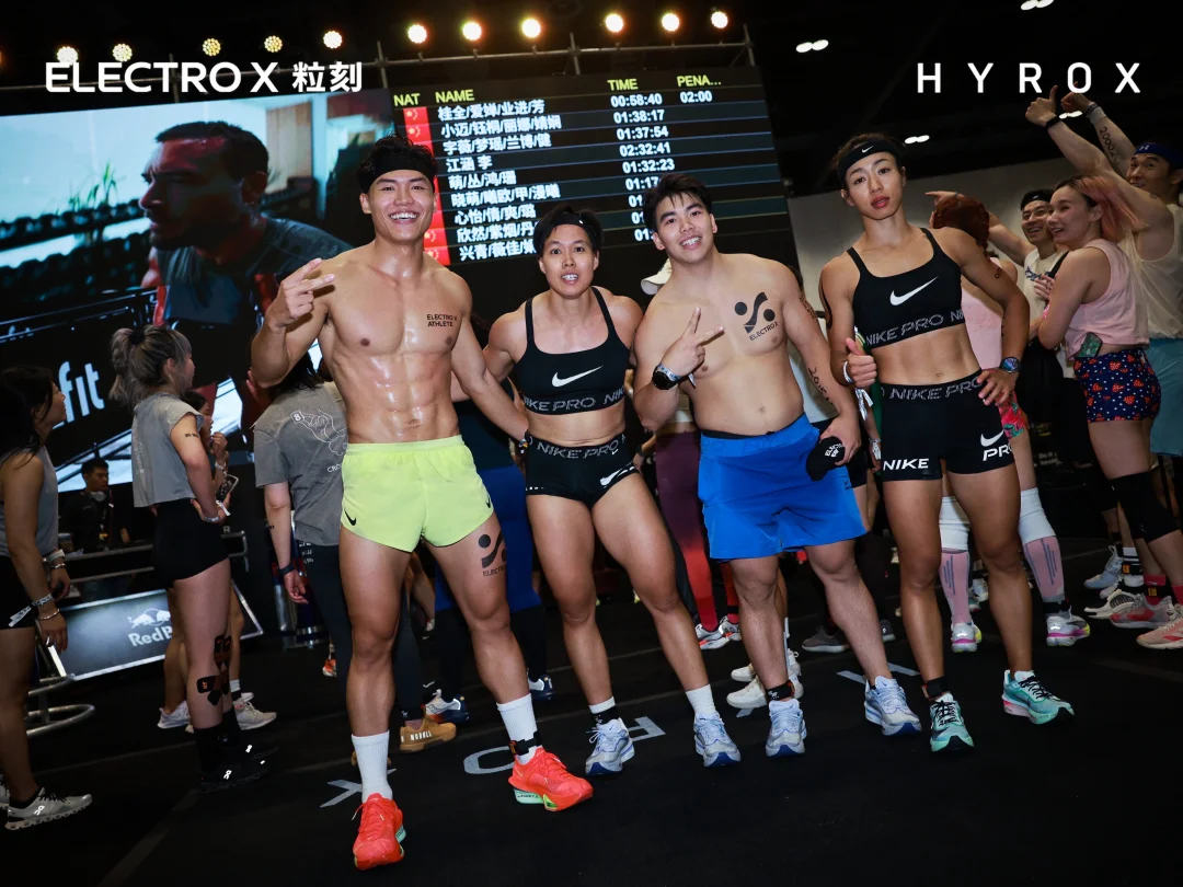 Hyrox｜混合接力季军🥉58:40