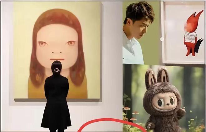 小女儿Lily在台湾举办画展，首日销售额破百万，引起抄袭争议。画家奈良美智对其风