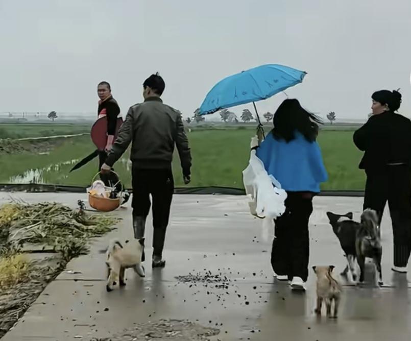 这画面真好，这是湖南的祭祖风俗！凡是能动的都去祭祖，男人，女人，老人，孩子甚至小