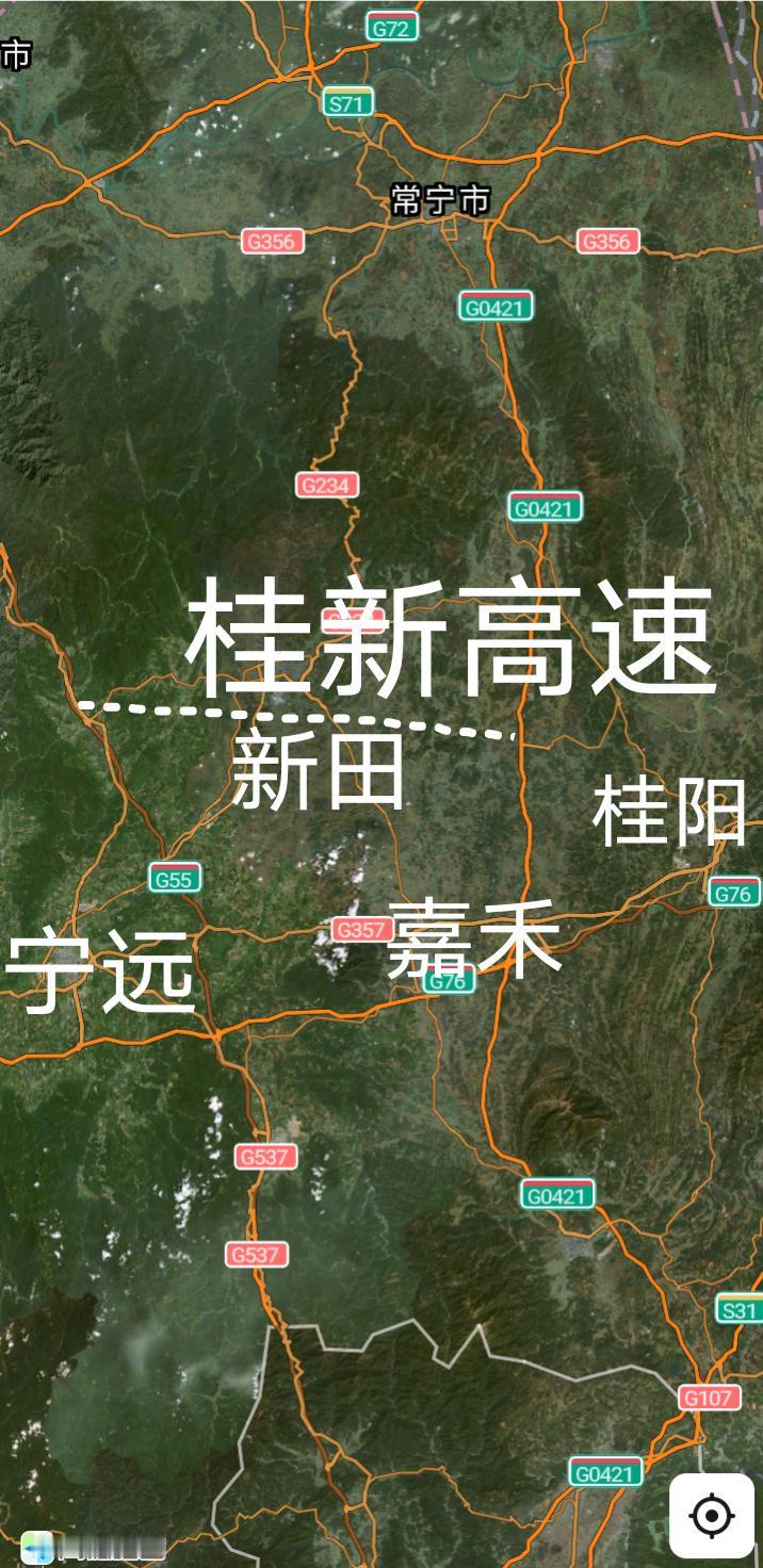 通车倒计时，桂新高速郴州桂阳至永州新田段预计将于10月全线建成通车，新田县在家门