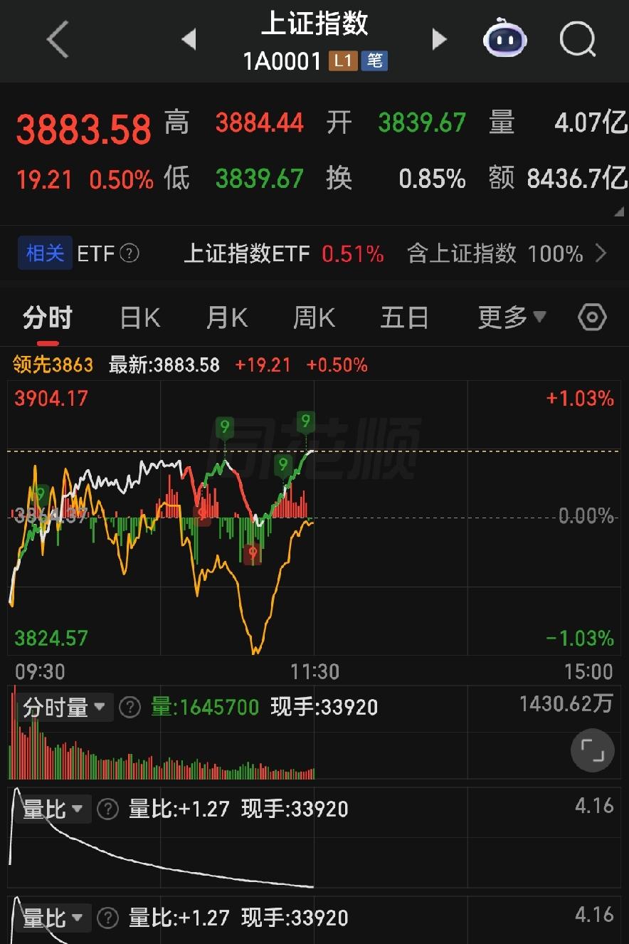 别被红指数骗了！半天冰火两重天，下午走势彻底讲透！

各位朋友些，今早各大指数集