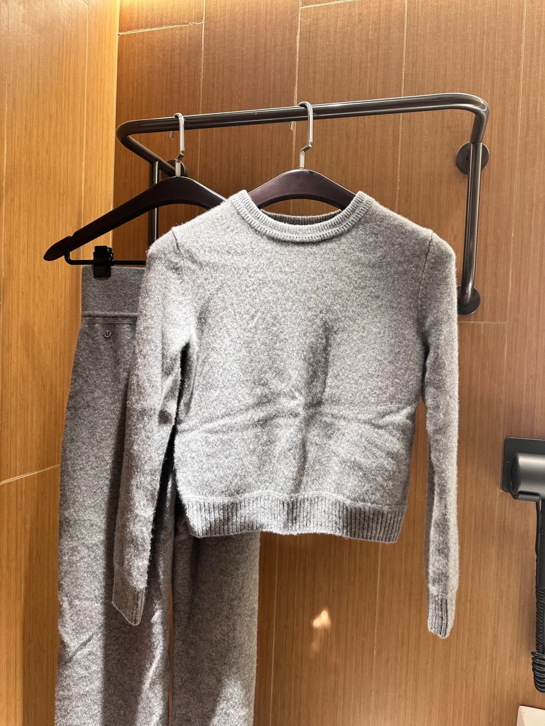 lululemon cashmere 缩水直接变童装🥹