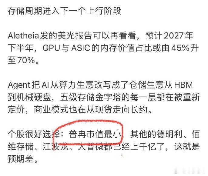 很多时候炒股也很容易，一个字熬，另外就是做预期差的票。在涨价大周期几年存储板块其