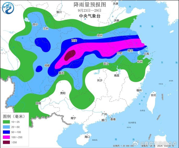 气象观察团 9月15日以来，四川、重庆、陕西、湖北等地部分地区累计降雨量较常年同