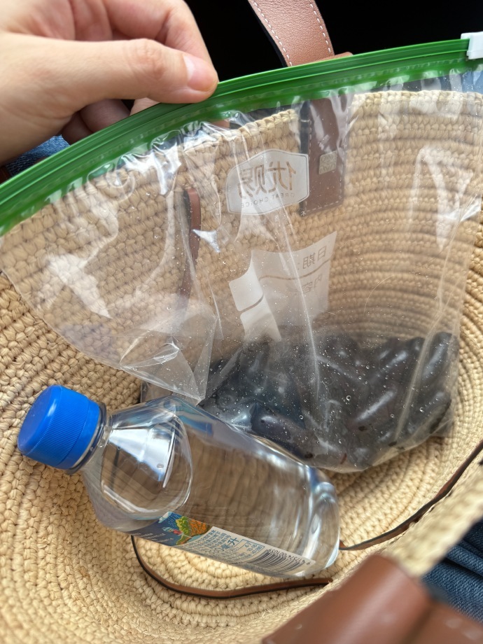 旅蛙一路苦口婆心说会热死我说我带了很多露营的东西！我要去户外！旅蛙：什么露营东西