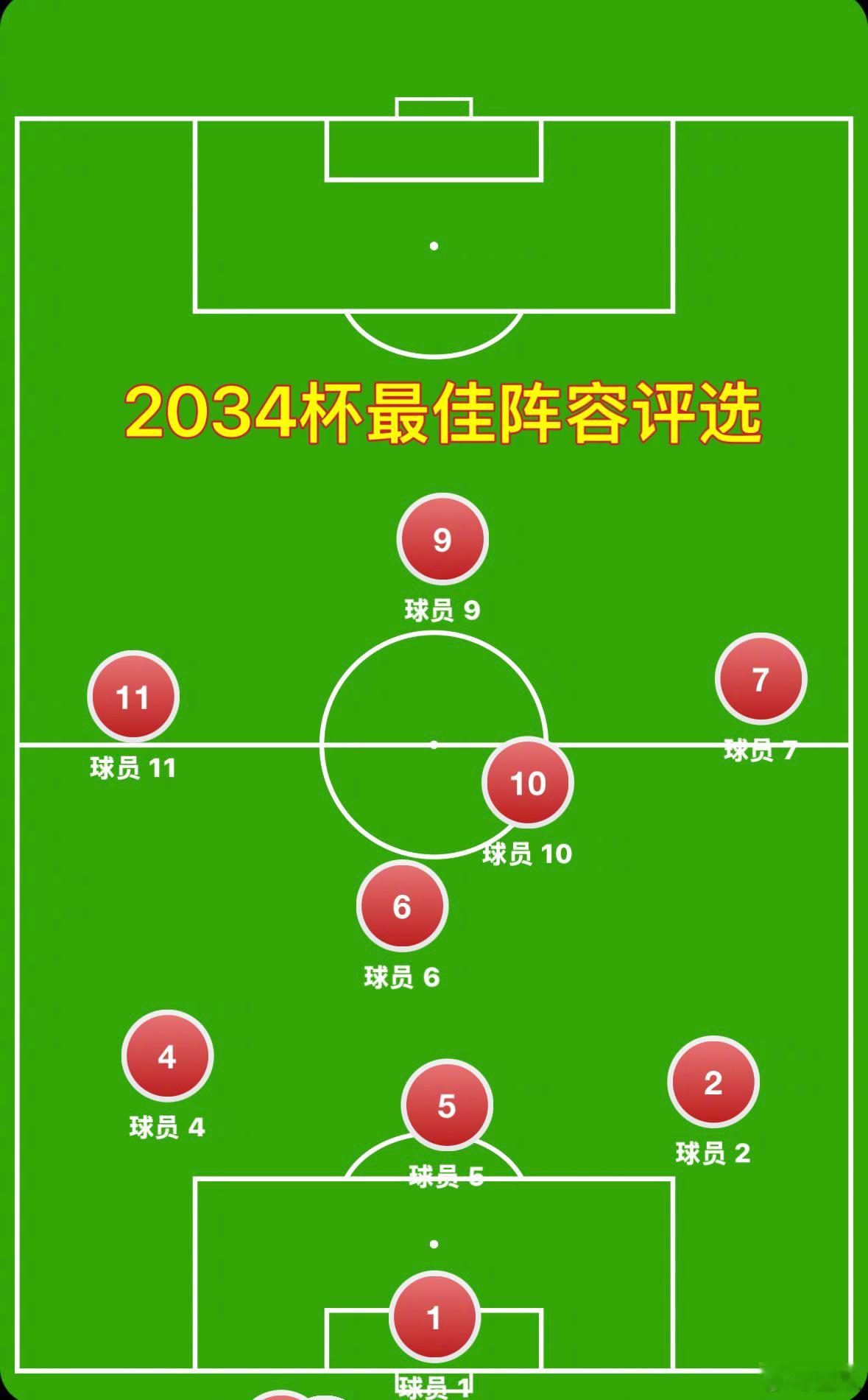 【最佳阵容】新建元2034杯 第五届小学生足球大会“最佳阵容”评选开启！请感兴趣