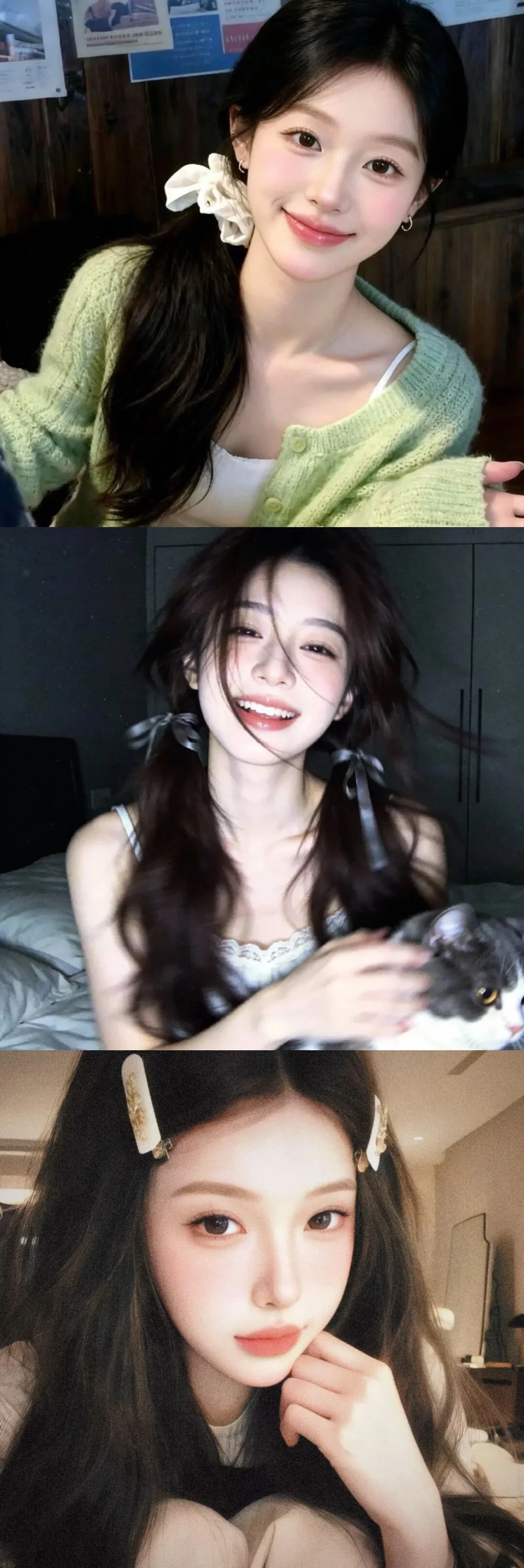 存一些甜妹拍照姿势📸！